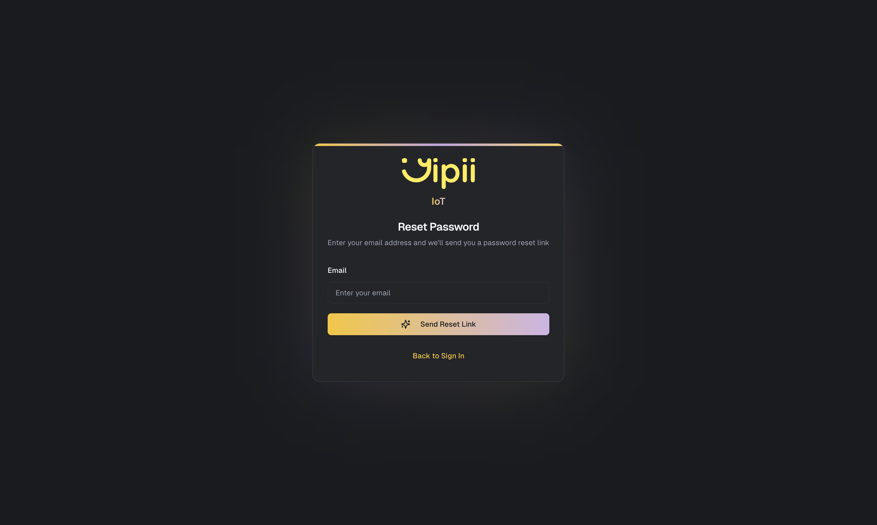 Reset Password